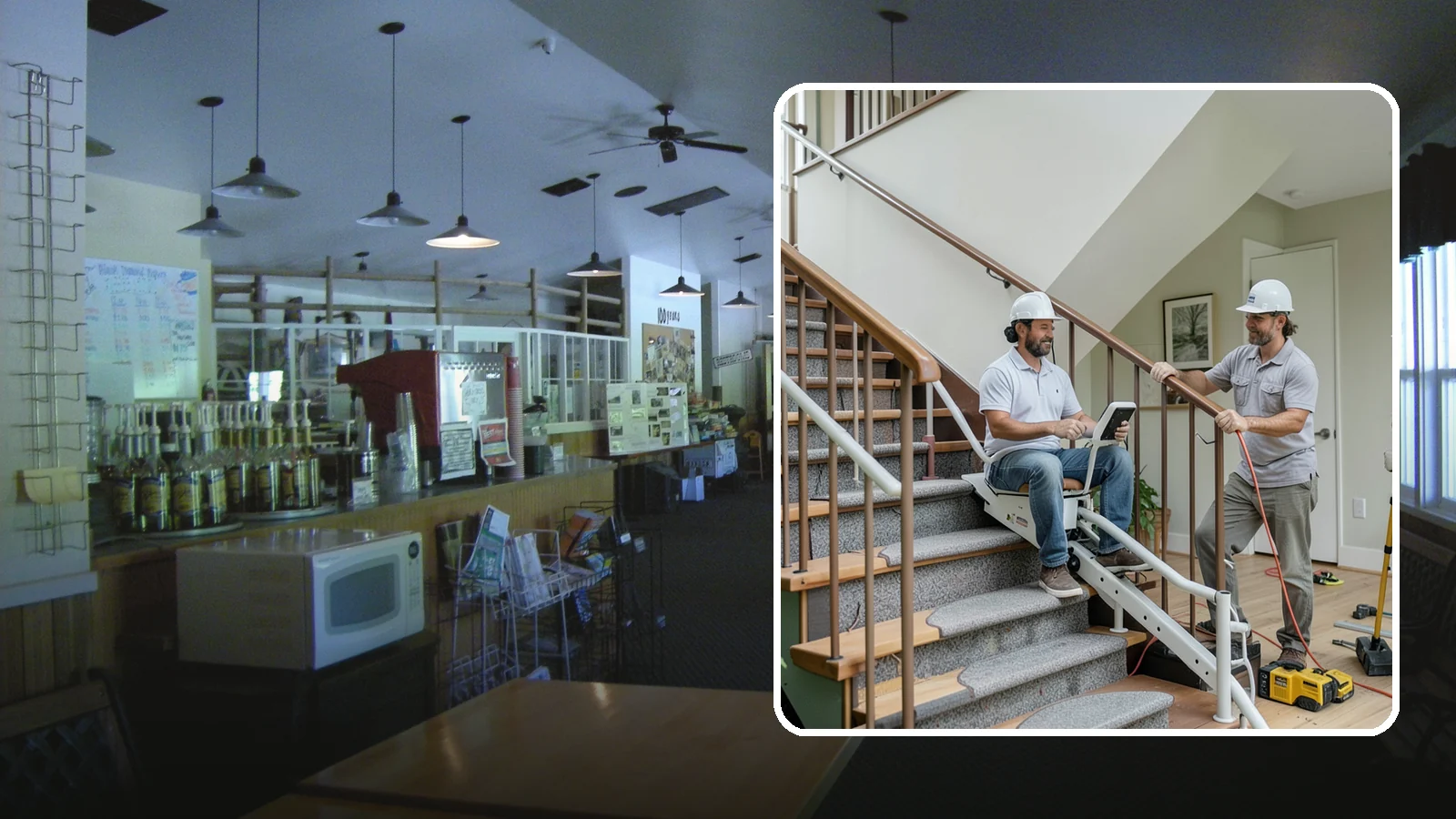 Stair Lift Installation in Black Diamond, King County, WA - We install stair lifts that carry residents safely between floors without the strain of climbing.