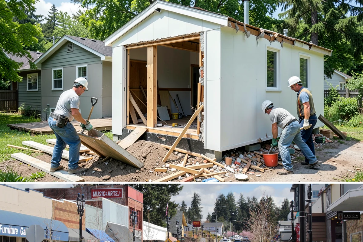 Stair Lift Installation in Bothell, King County, WA - Stair lift installation is indoor work that can be scheduled in any season without weather delays.