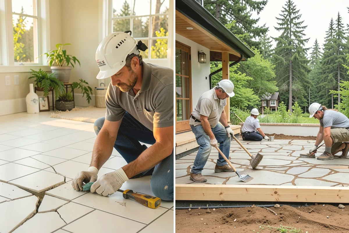 Stair Lift Installation in Burien, King County, WA - We measure the staircase and assess structural support