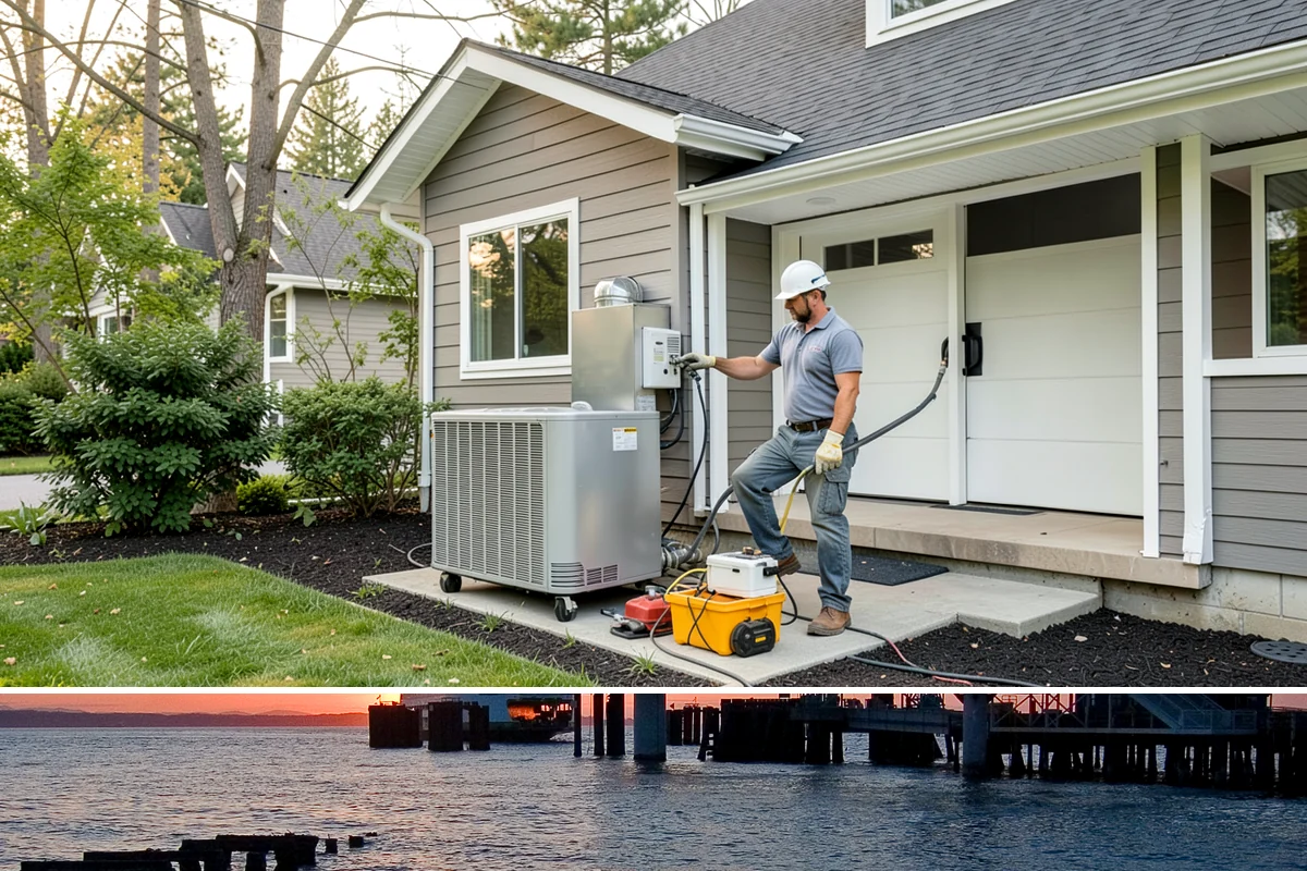 Stair Lift Installation in Edmonds, Snohomish County, WA - Stair lift installation is indoor work that can be scheduled in any season without weather delays.