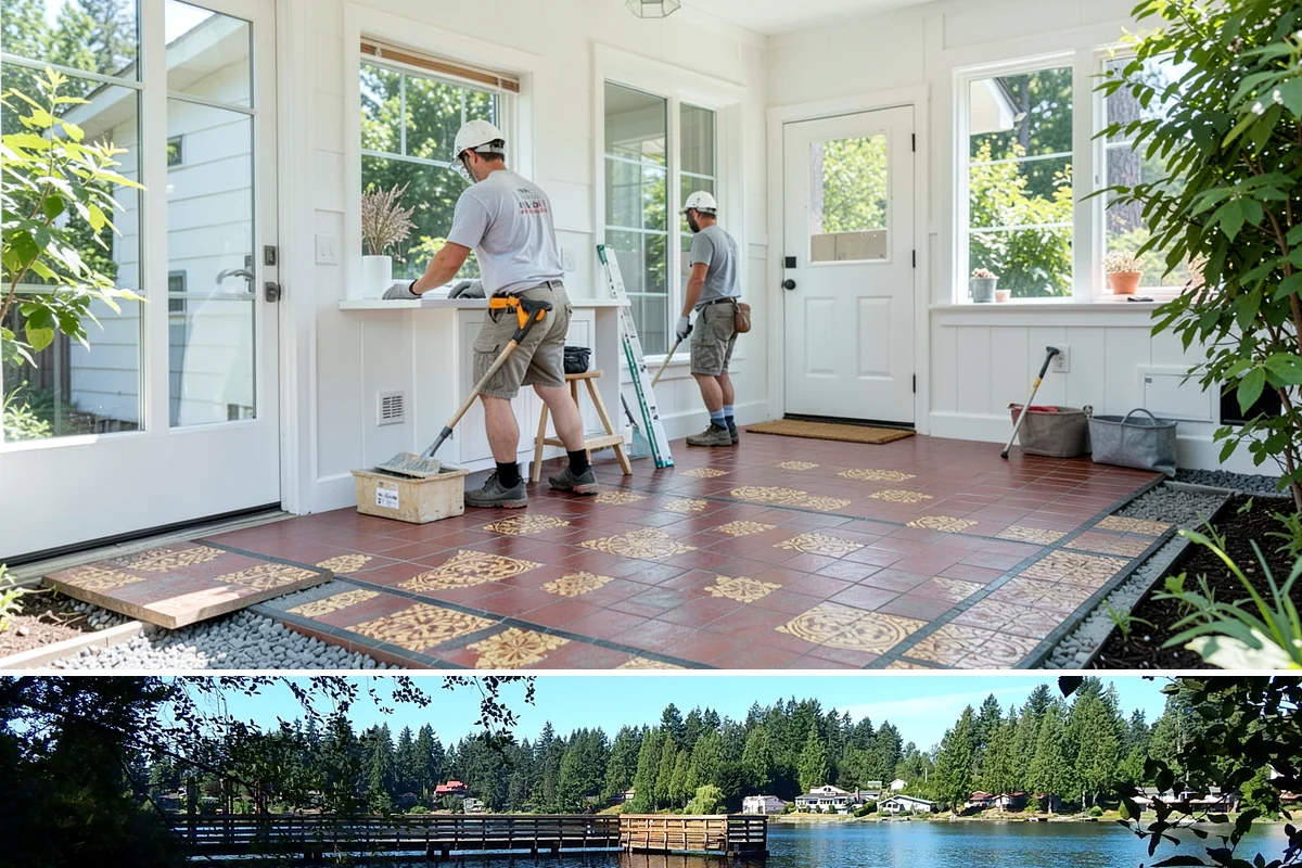 Stair Lift Installation in Federal Way, King County, WA - Stair lift installation is indoor work that can be scheduled in any season without weather delays.