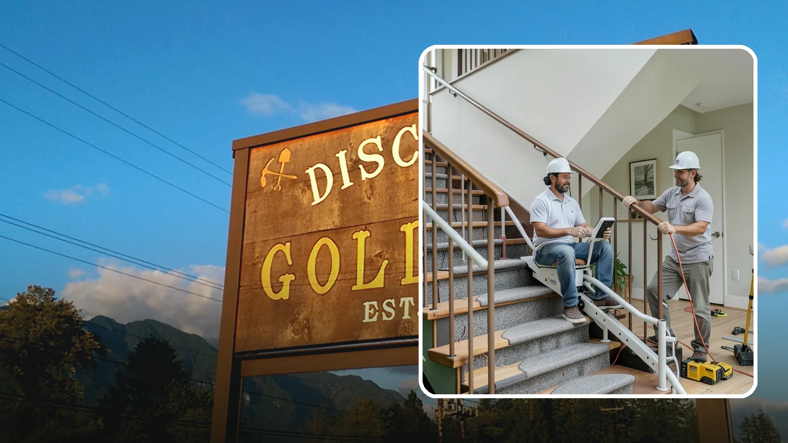 Stair Lift Installation in Gold Bar, Snohomish County, WA - We install stair lifts that carry residents safely between floors without the strain of climbing.