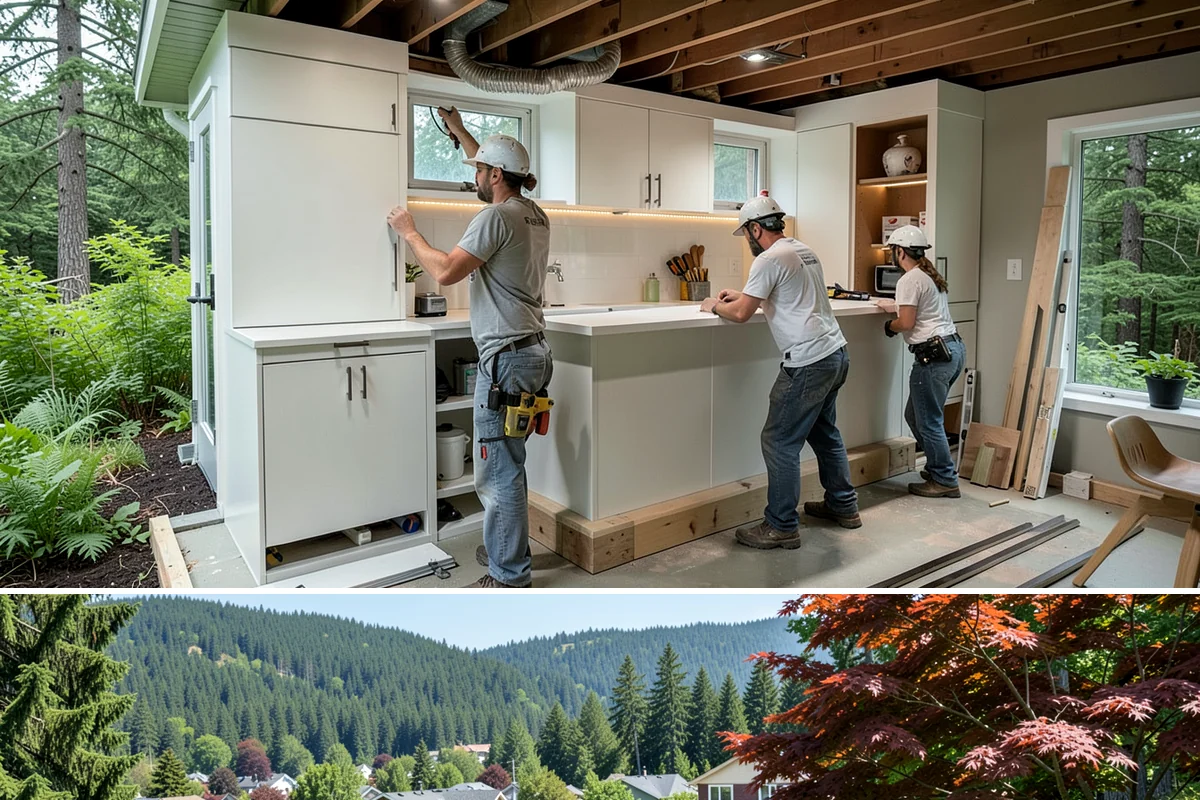 Stair Lift Installation in Index, Snohomish County, WA - Stair lift installation is indoor work that can be scheduled in any season without weather delays.