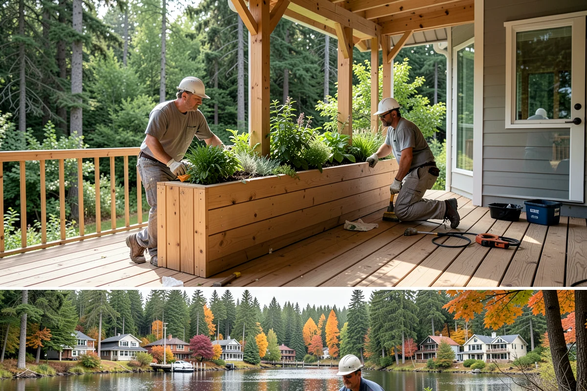 Stair Lift Installation in La Conner, Skagit County, WA - Stair lift installation is indoor work that can be scheduled in any season without weather delays.