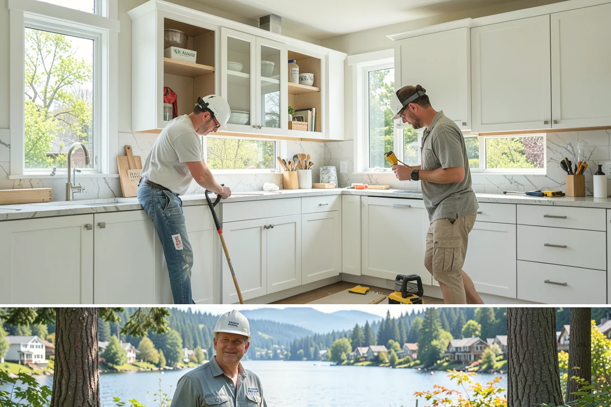Stair Lift Installation in Milton, King County, WA - Stair lift installation is indoor work that can be scheduled in any season without weather delays.