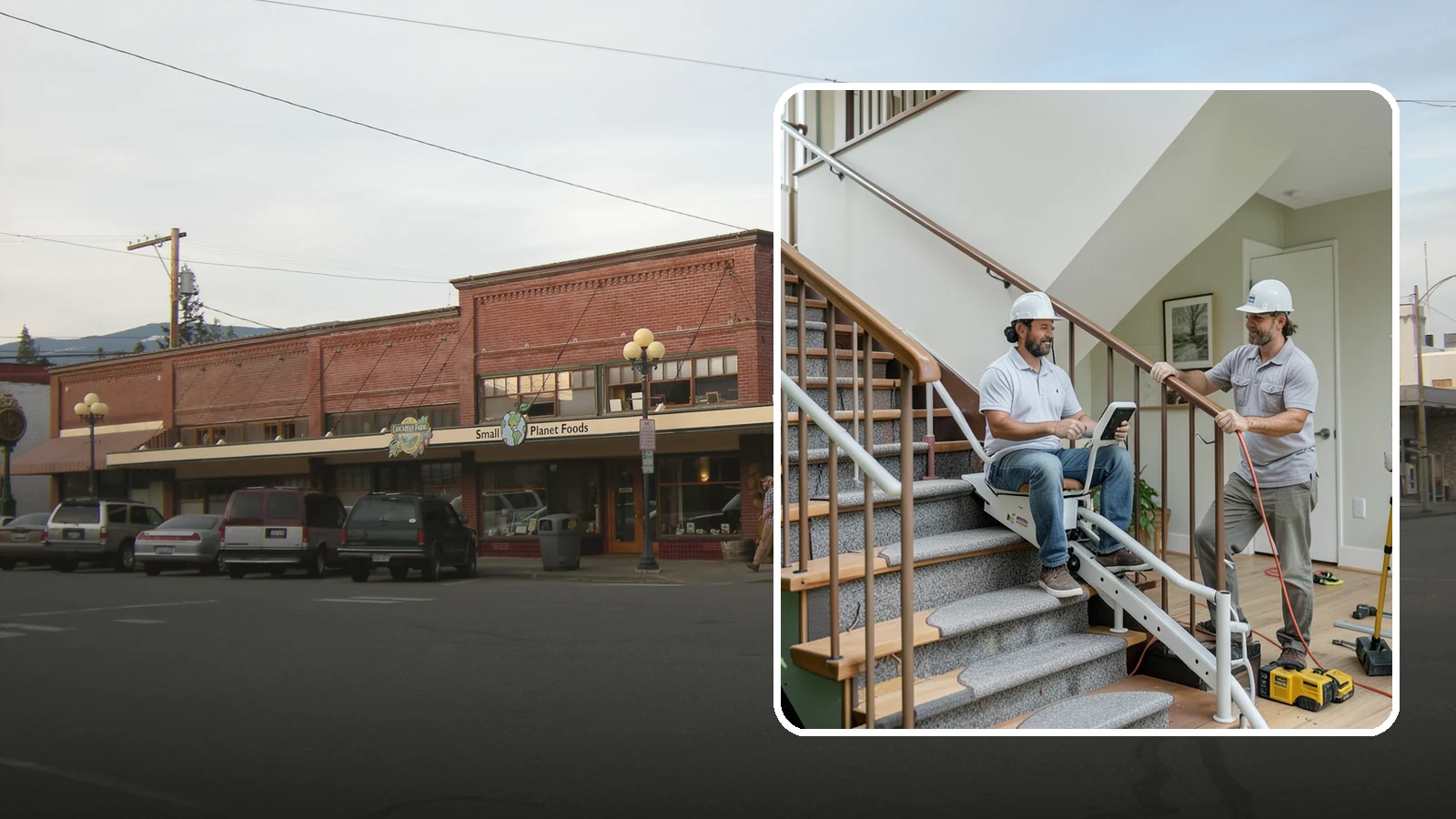 Stair Lift Installation in Sedro-Woolley, Skagit County, WA - We install stair lifts that carry residents safely between floors without the strain of climbing.