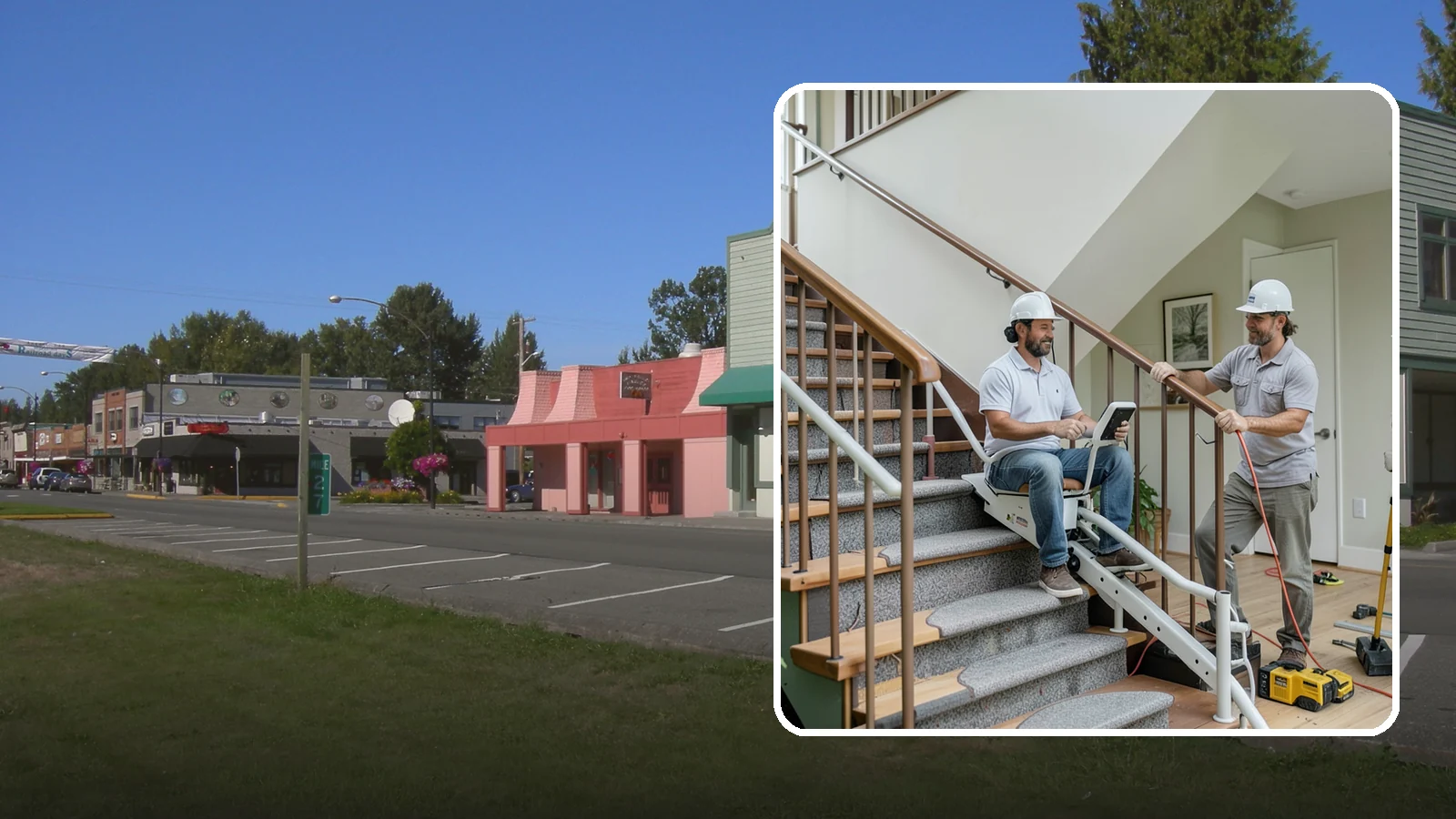 Stair Lift Installation in Snoqualmie, King County, WA - We install stair lifts that carry residents safely between floors without the strain of climbing.