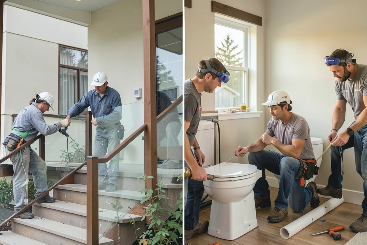 Stair Lift Installation in Sumner, Pierce County, WA - We measure the staircase and assess structural support
