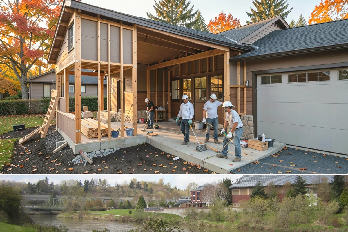 Stair Lift Installation in Tukwila, King County, WA - Stair lift installation is indoor work that can be scheduled in any season without weather delays.