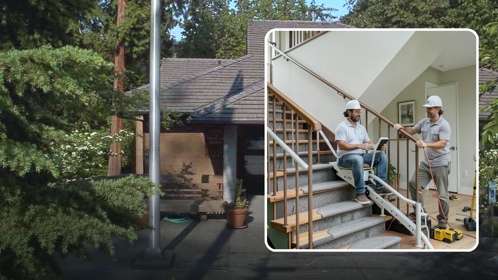 Stair Lift Installation in Yarrow Point, King County, WA - We install stair lifts that carry residents safely between floors without the strain of climbing.