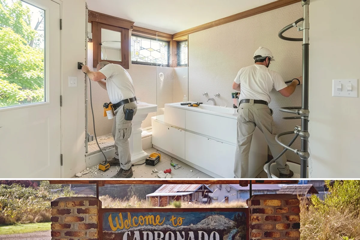 Stair Refinishing in Carbonado, Pierce County, WA - Refinishing is best done when windows can occasionally air the space, though it can be scheduled in any season with proper...