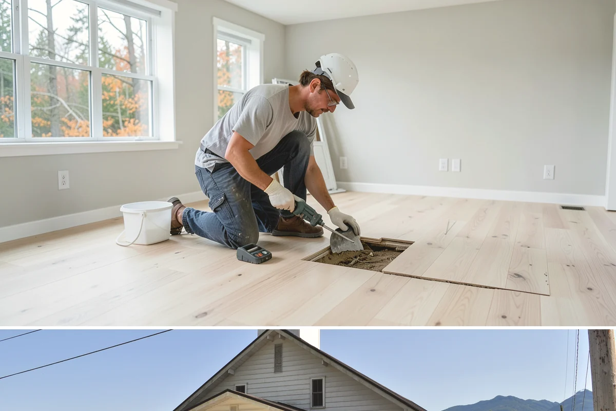 Stair Refinishing in Concrete, Skagit County, WA - Refinishing is best done when windows can occasionally air the space, though it can be scheduled in any season with proper...