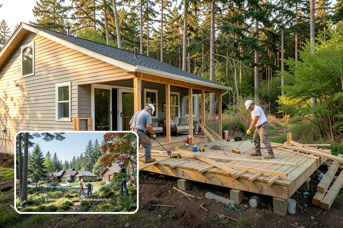 Stair Refinishing in Edgewood, Pierce County, WA - Restores worn treads without full replacement