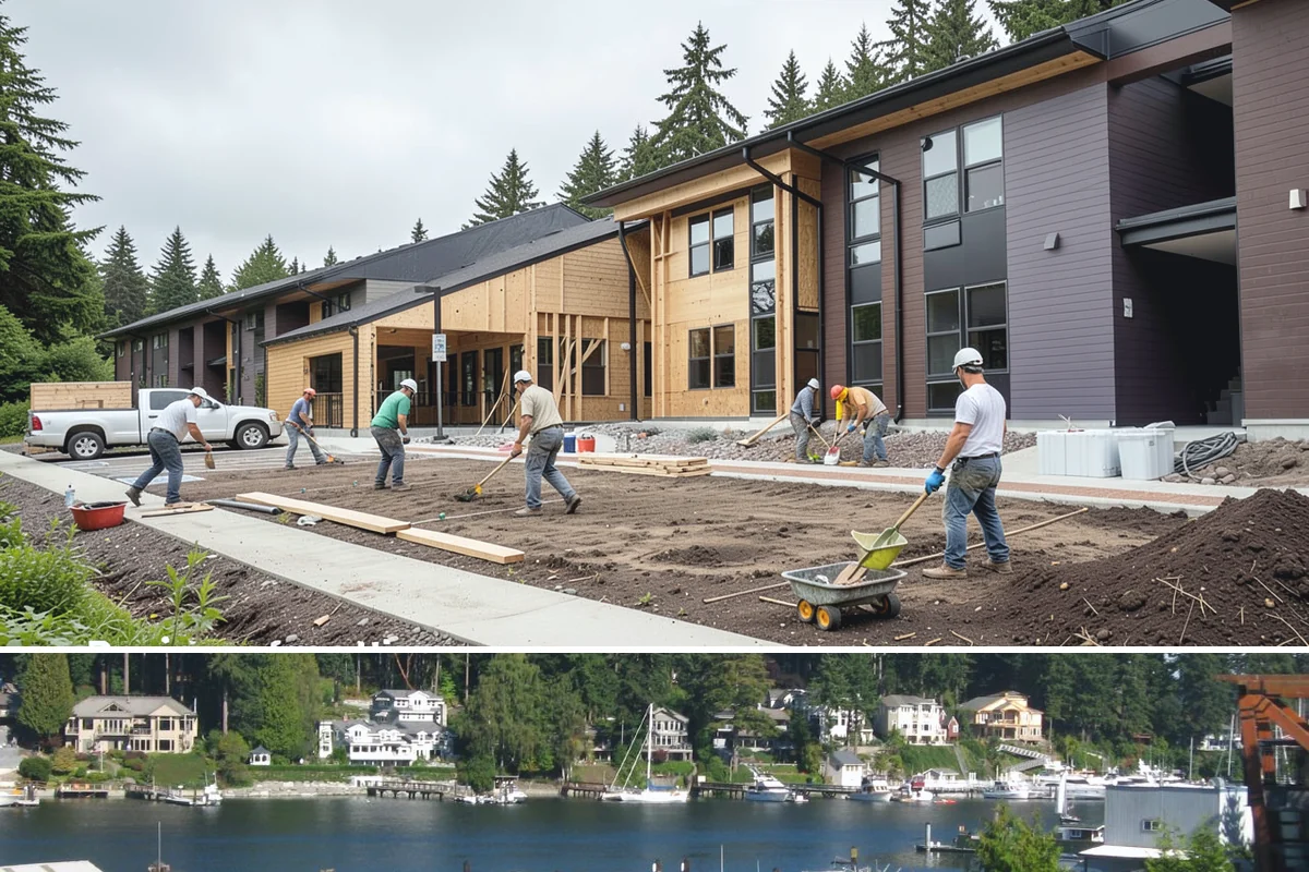 Stair Refinishing in Gig Harbor, Pierce County, WA - Refinishing is best done when windows can occasionally air the space, though it can be scheduled in any season with proper...