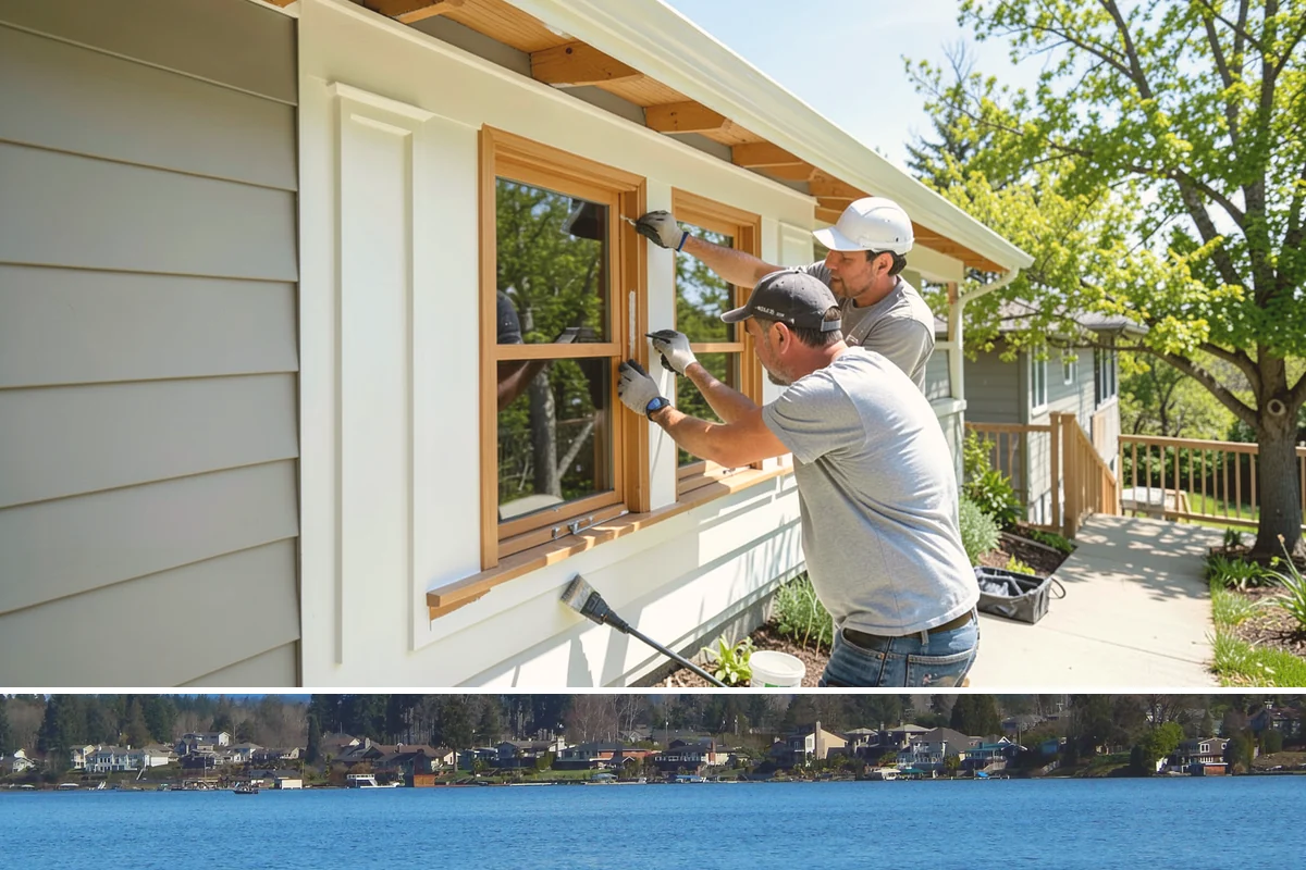 Stair Refinishing in Lake Stevens, Snohomish County, WA - Refinishing is best done when windows can occasionally air the space, though it can be scheduled in any season with proper...