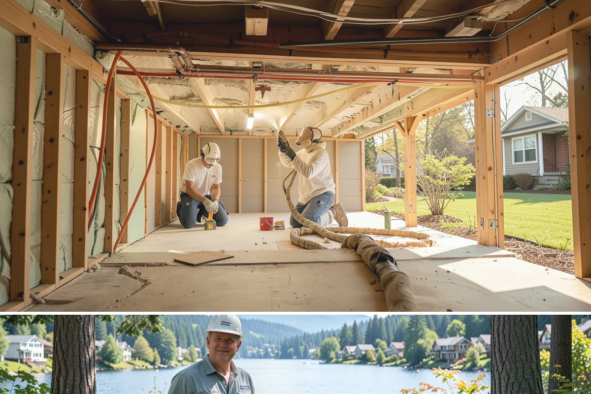 Stair Refinishing in Milton, King County, WA - Refinishing is best done when windows can occasionally air the space, though it can be scheduled in any season with proper...