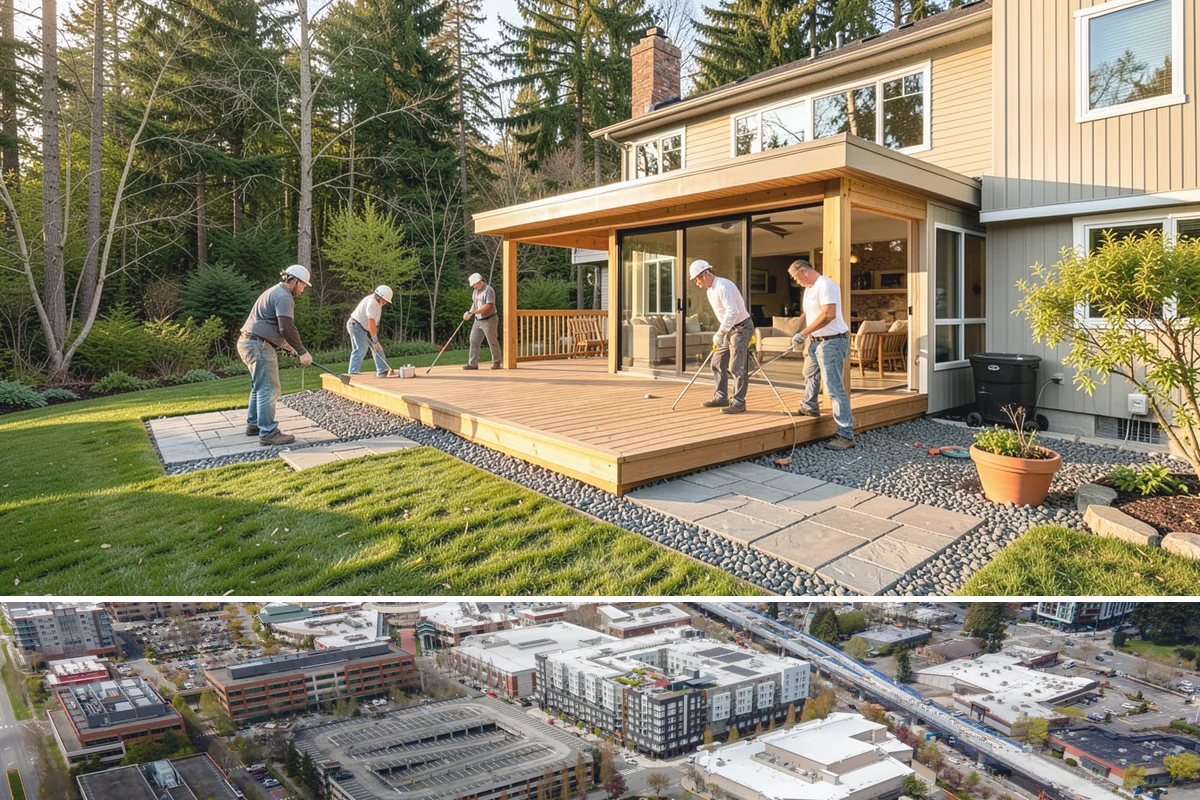 Stair Refinishing in Redmond, King County, WA - Refinishing is best done when windows can occasionally air the space, though it can be scheduled in any season with proper...