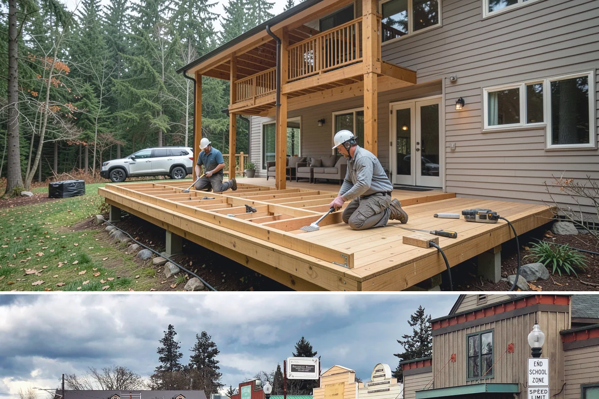 Stair Refinishing in Roy, Pierce County, WA - Refinishing is best done when windows can occasionally air the space, though it can be scheduled in any season with proper...