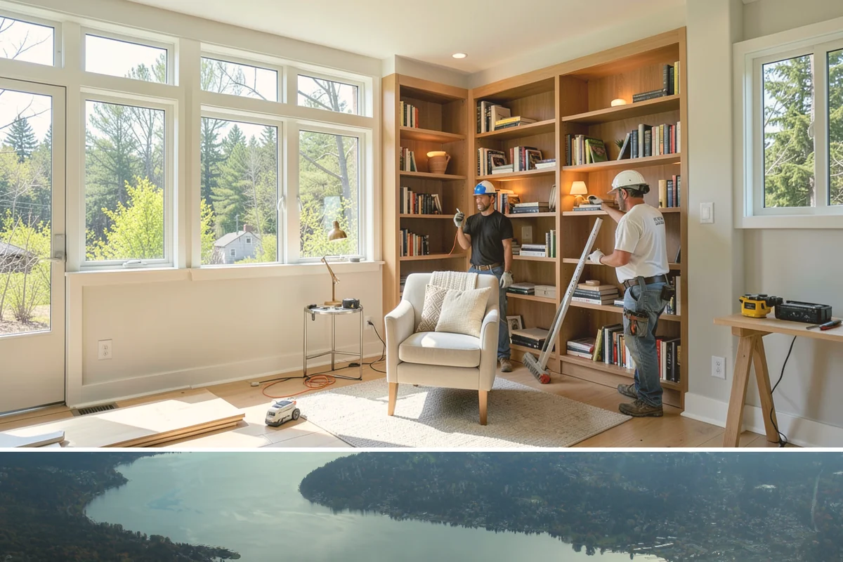 Stair Refinishing in Sammamish, King County, WA - Refinishing is best done when windows can occasionally air the space, though it can be scheduled in any season with proper...