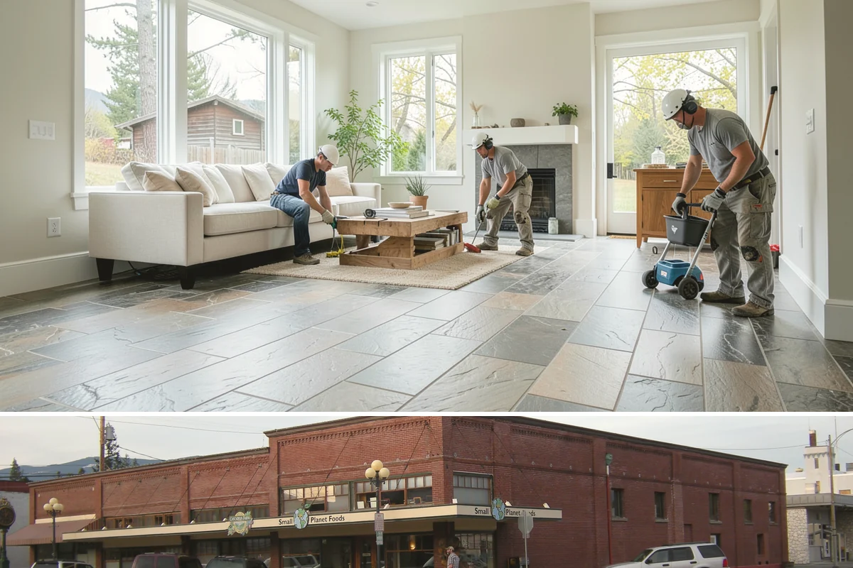 Stair Refinishing in Sedro-Woolley, Skagit County, WA - Refinishing is best done when windows can occasionally air the space, though it can be scheduled in any season with proper...