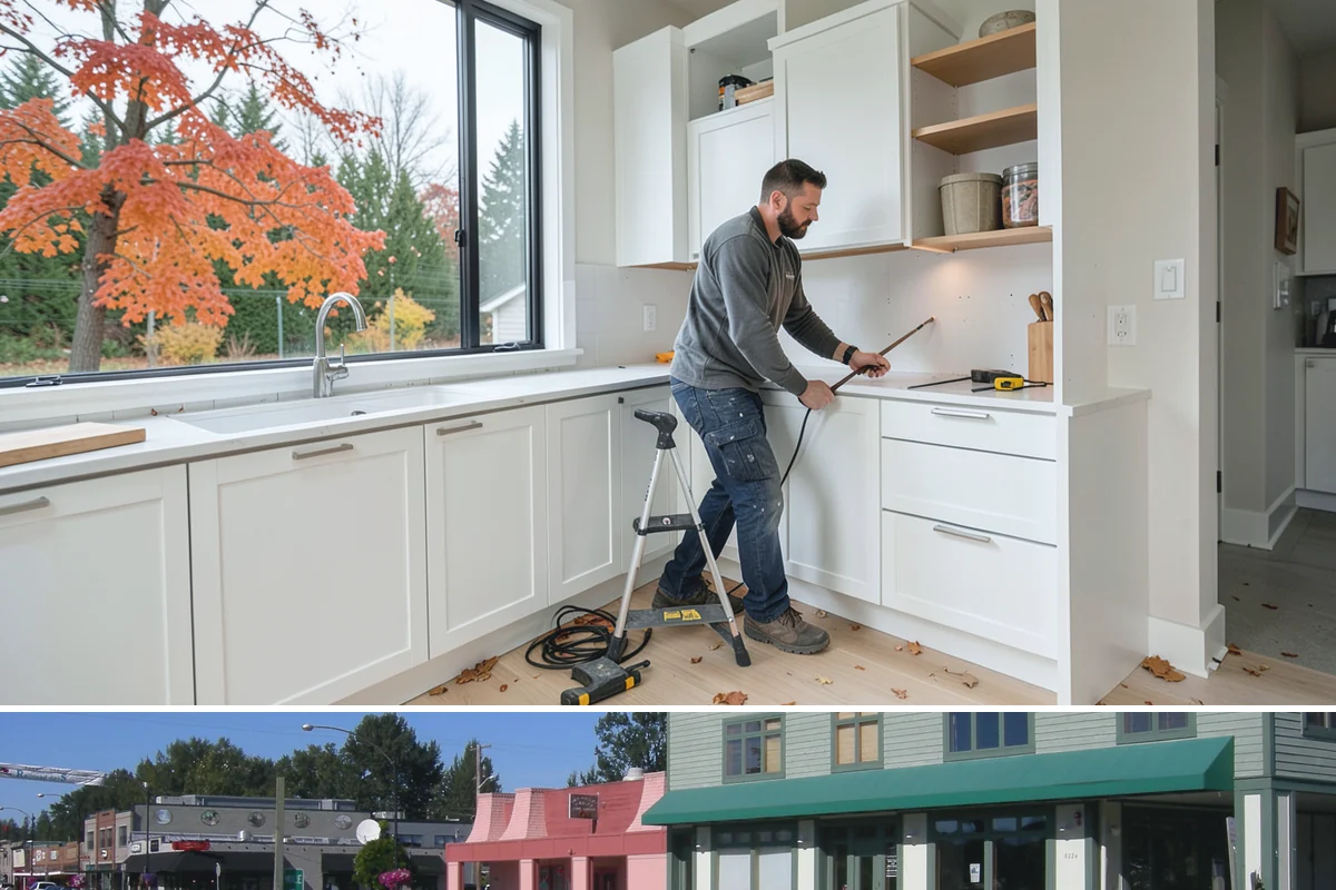 Stair Refinishing in Snoqualmie, King County, WA - Refinishing is best done when windows can occasionally air the space, though it can be scheduled in any season with proper...