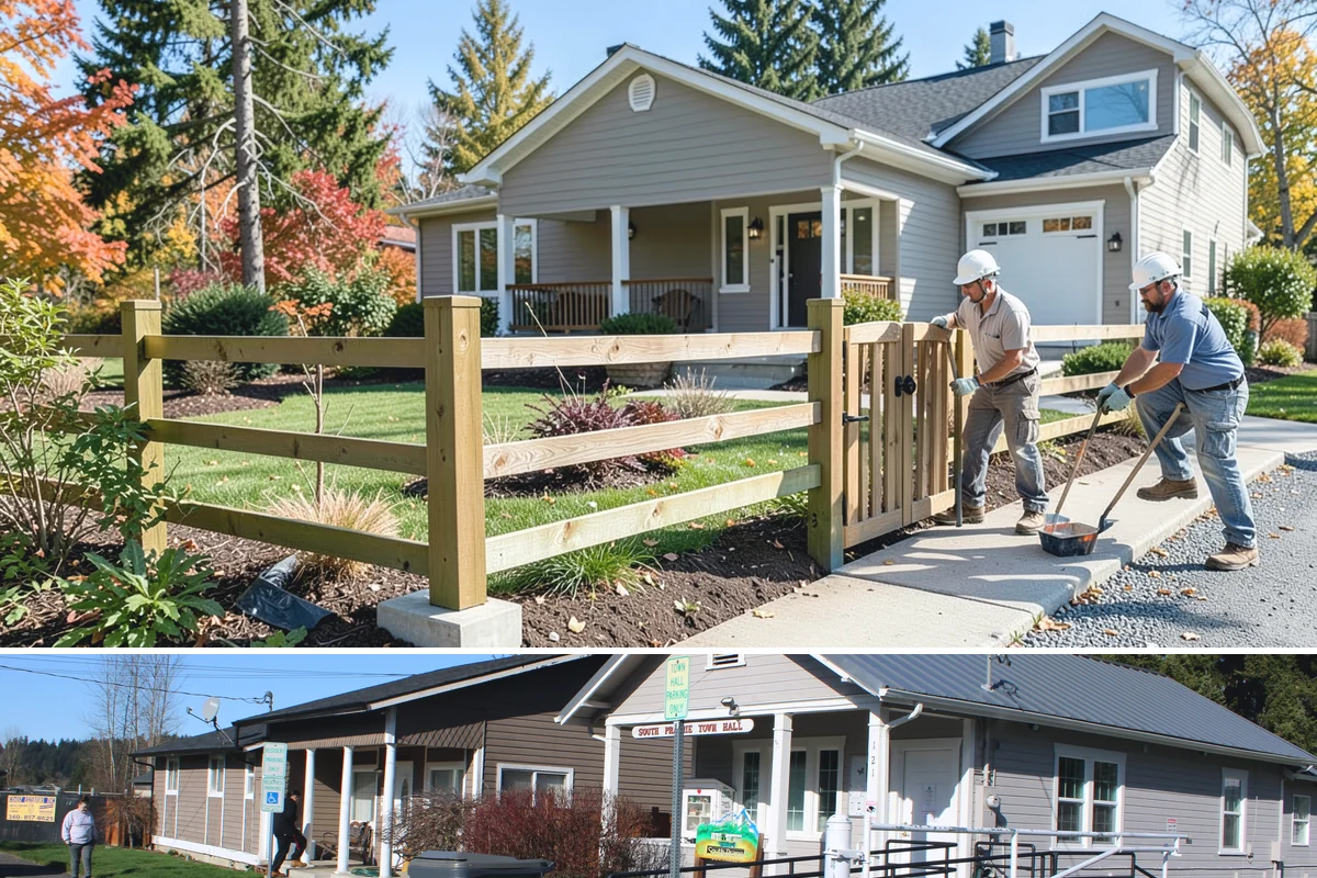Stair Refinishing in South Prairie, Pierce County, WA - Refinishing is best done when windows can occasionally air the space, though it can be scheduled in any season with proper...