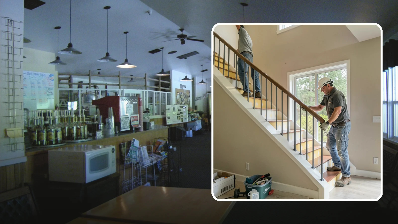Stair Remodeling in Black Diamond, King County, WA - Staircase makeovers that update treads, risers, and railings for a fresh look.