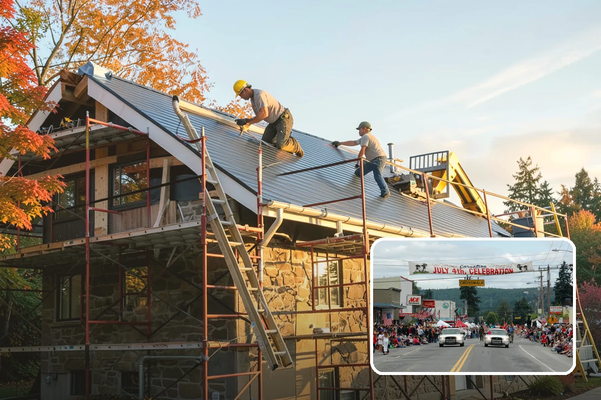 Stair Remodeling in Carnation, King County, WA - Major visual upgrade using existing framing