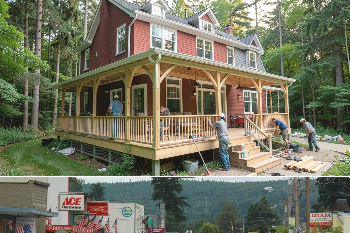 Stair Remodeling in Carnation, King County, WA - Stair remodels are indoor projects suited to any season and popular before holiday guests arrive.