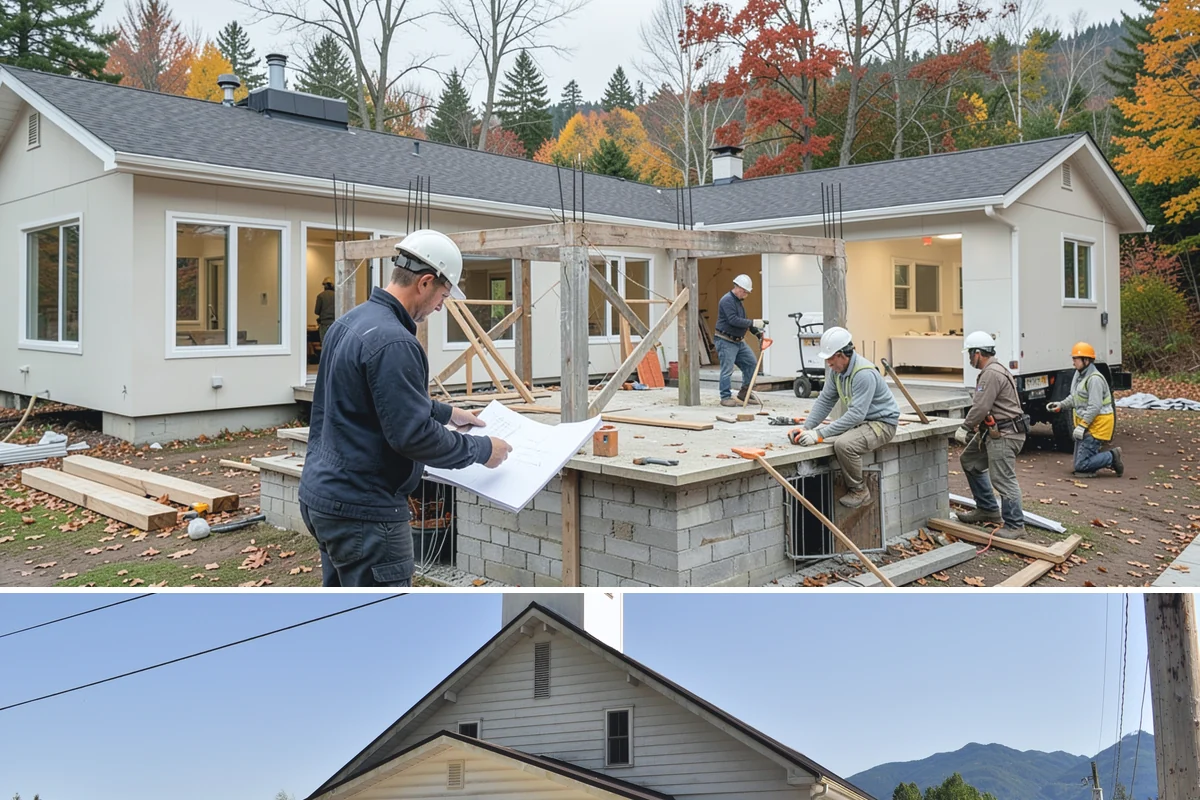 Stair Remodeling in Concrete, Skagit County, WA - Stair remodels are indoor projects suited to any season and popular before holiday guests arrive.