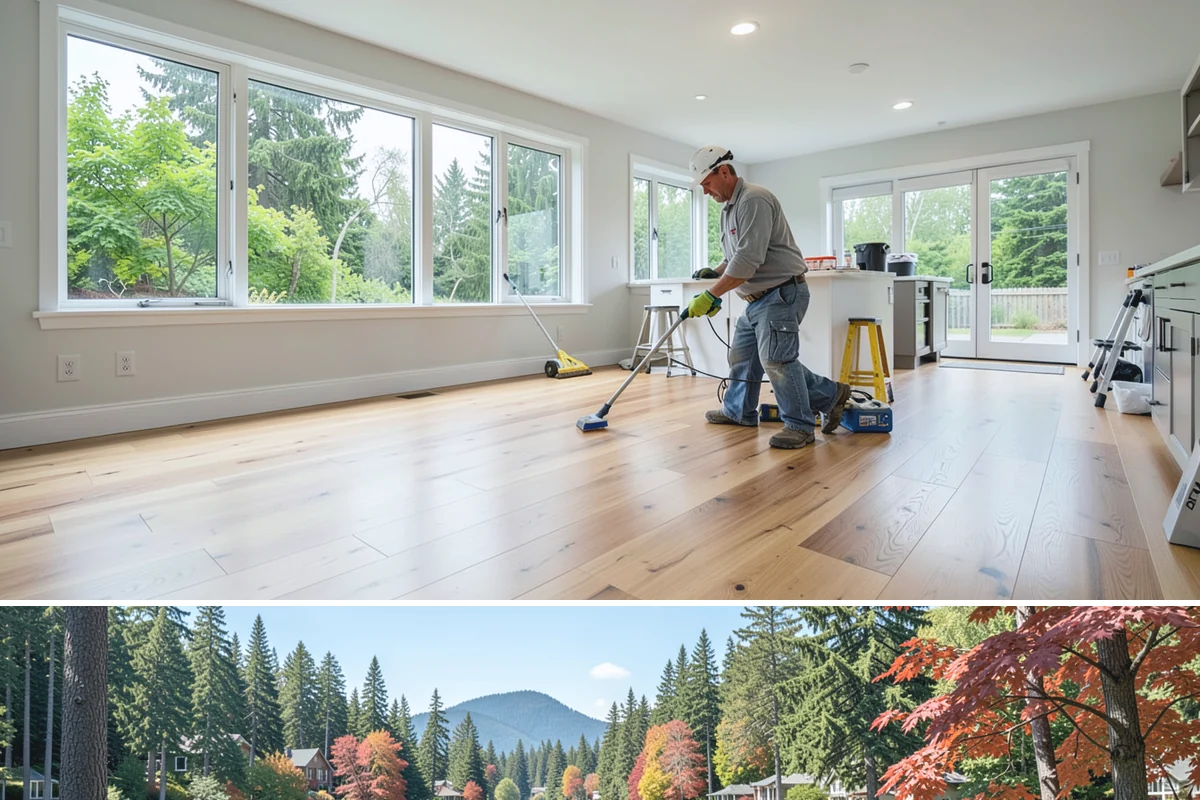 Stair Remodeling in Covington, King County, WA - Stair remodels are indoor projects suited to any season and popular before holiday guests arrive.
