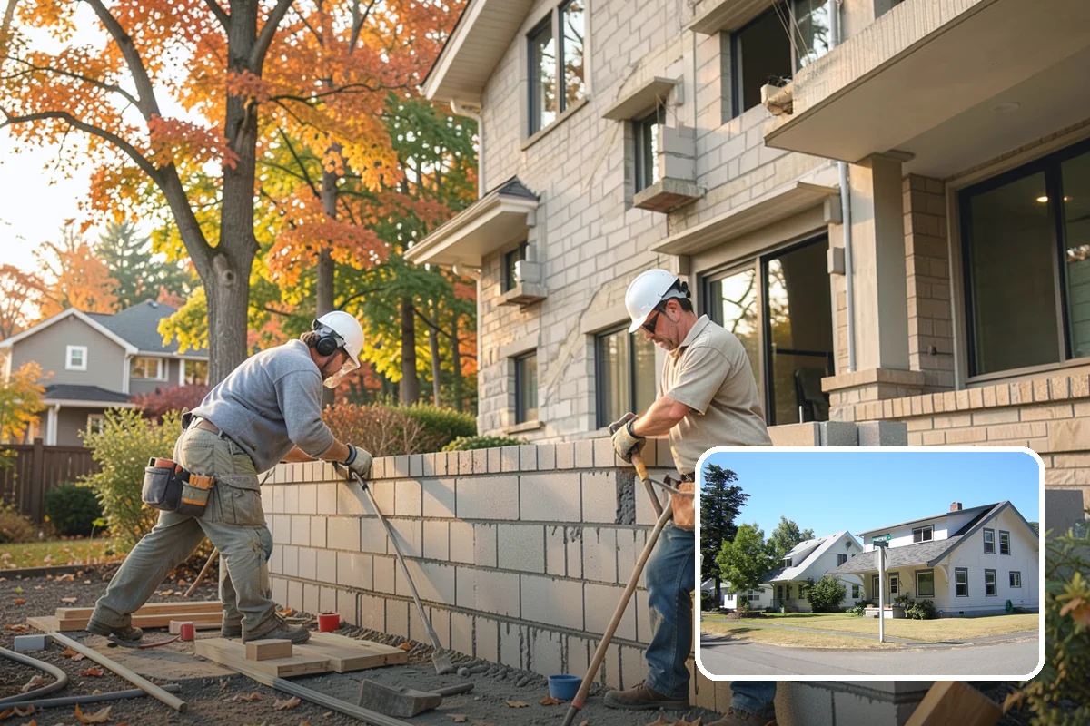 Stair Remodeling in DuPont, Pierce County, WA - Major visual upgrade using existing framing