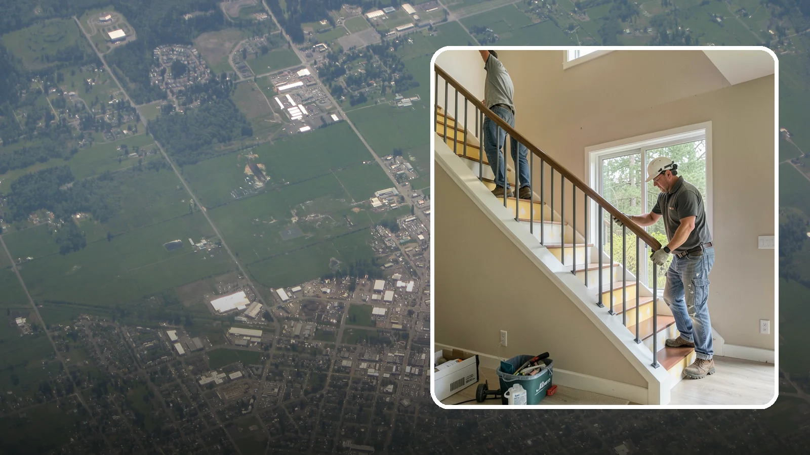 Stair Remodeling in Enumclaw, King County, WA - Staircase makeovers that update treads, risers, and railings for a fresh look.