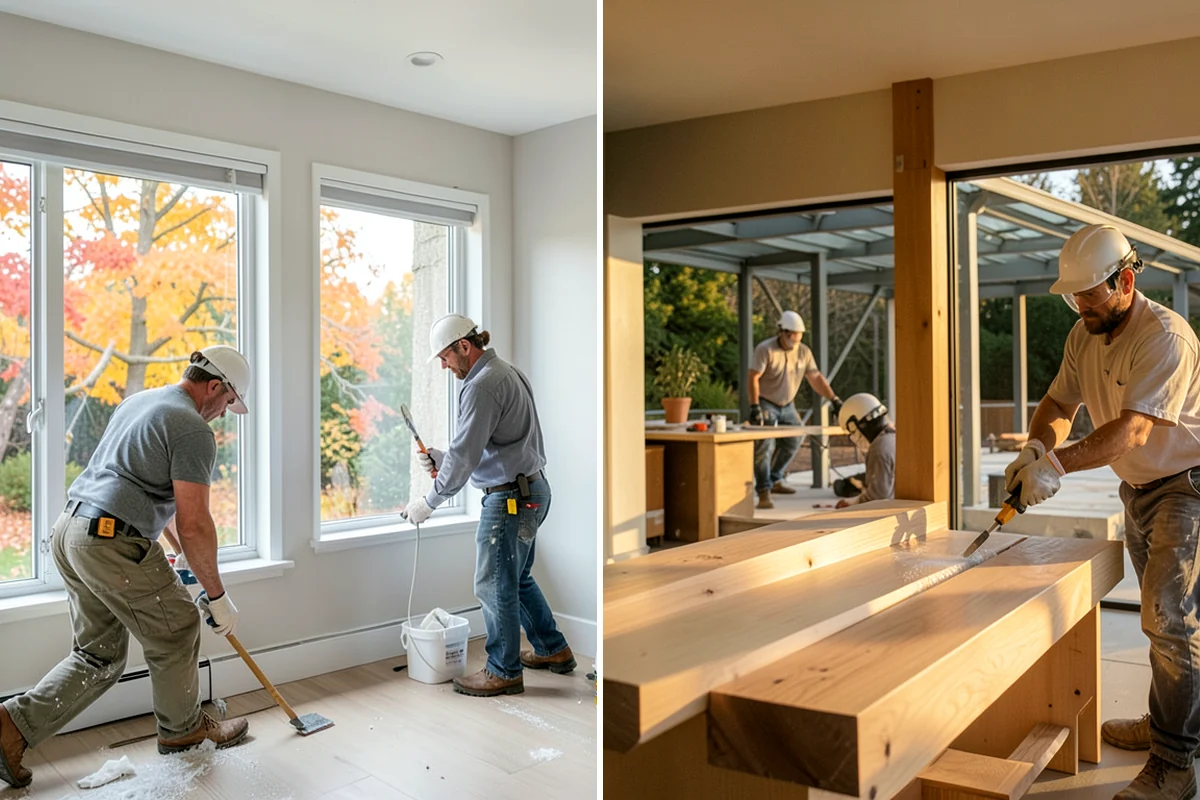 Stair Remodeling in Gig Harbor, Pierce County, WA - Assess the existing stair structure and condition