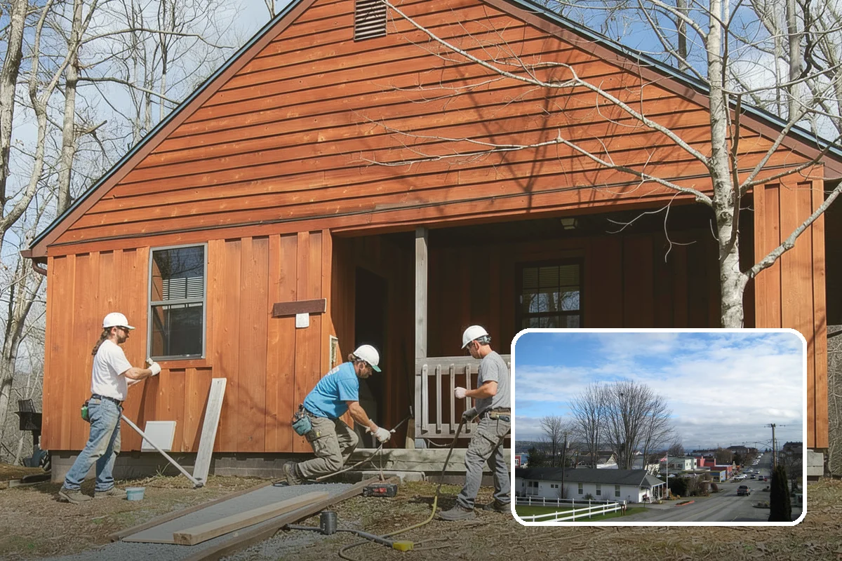 Stair Remodeling in Langley, Island County, WA - Major visual upgrade using existing framing