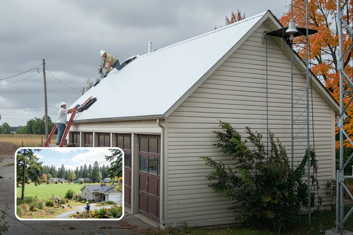 Stair Remodeling in Lyman, Skagit County, WA - Major visual upgrade using existing framing