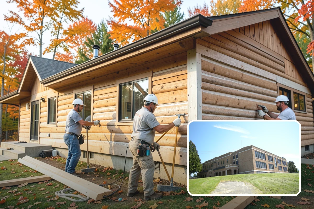 Stair Remodeling in Maple Valley, King County, WA - Major visual upgrade using existing framing