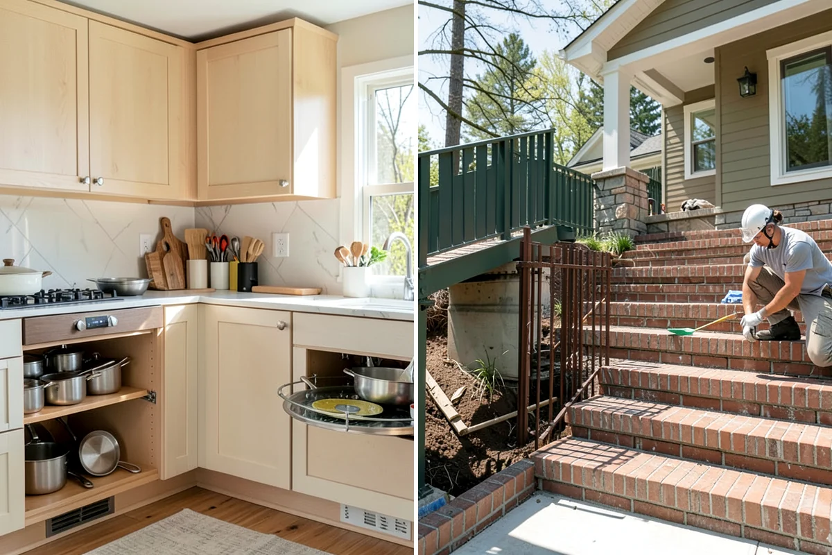 Stair Remodeling in Maple Valley, King County, WA - Assess the existing stair structure and condition