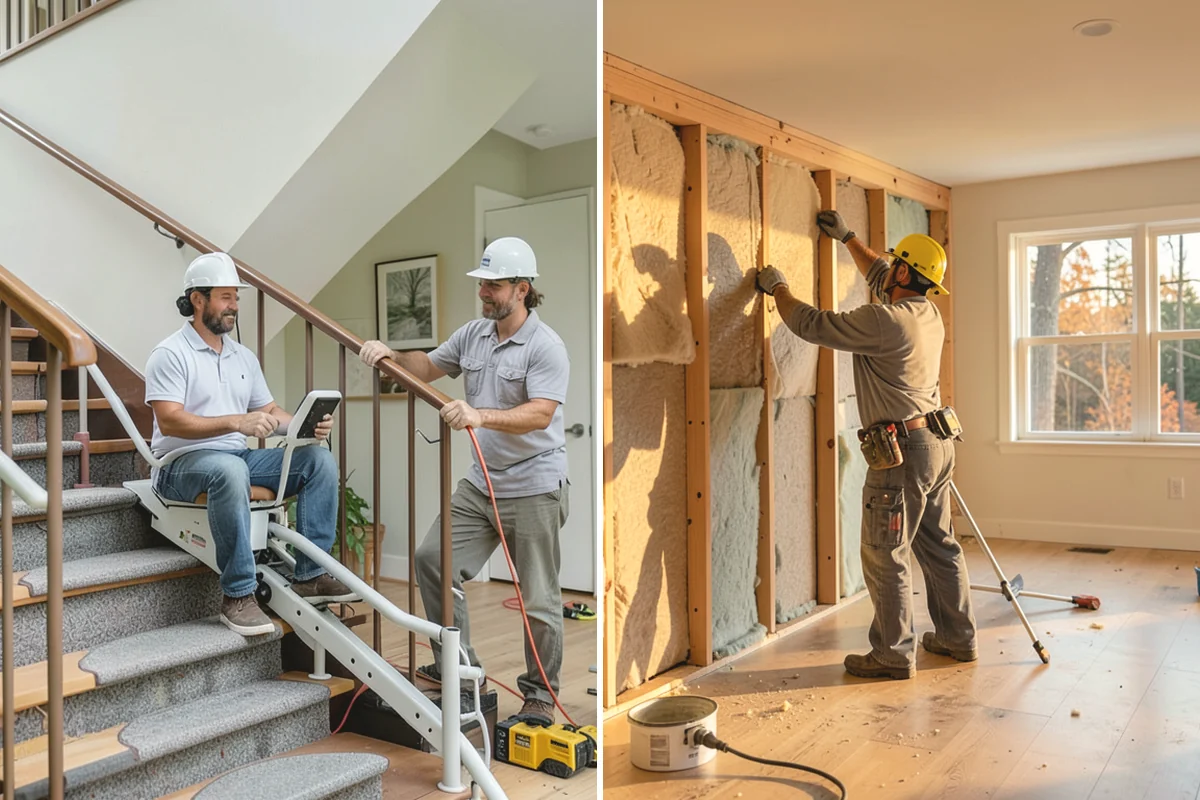 Stair Remodeling in Mill Creek, Snohomish County, WA - Assess the existing stair structure and condition