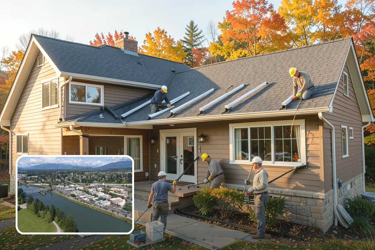 Stair Remodeling in Mount Vernon, Skagit County, WA - Major visual upgrade using existing framing