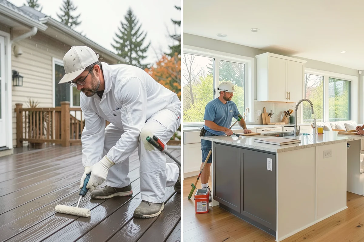 Stair Remodeling in Newcastle, King County, WA - Assess the existing stair structure and condition