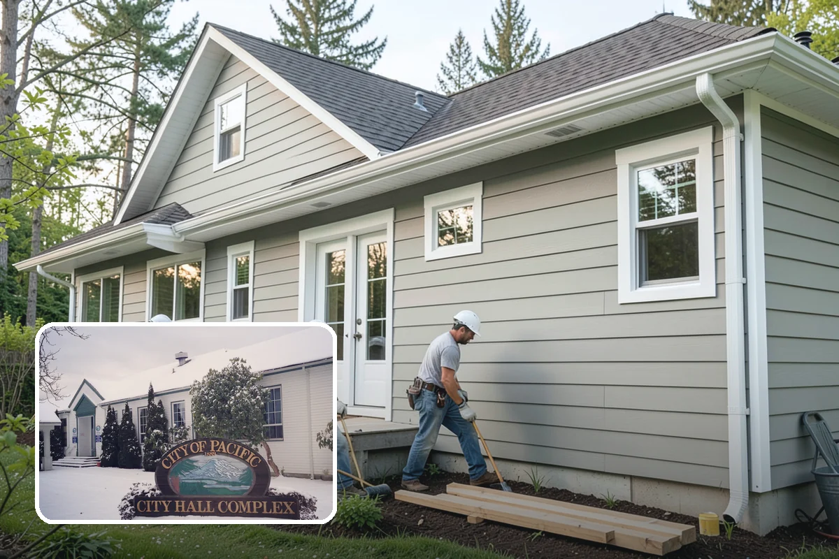 Stair Remodeling in Pacific, King County, WA - Major visual upgrade using existing framing
