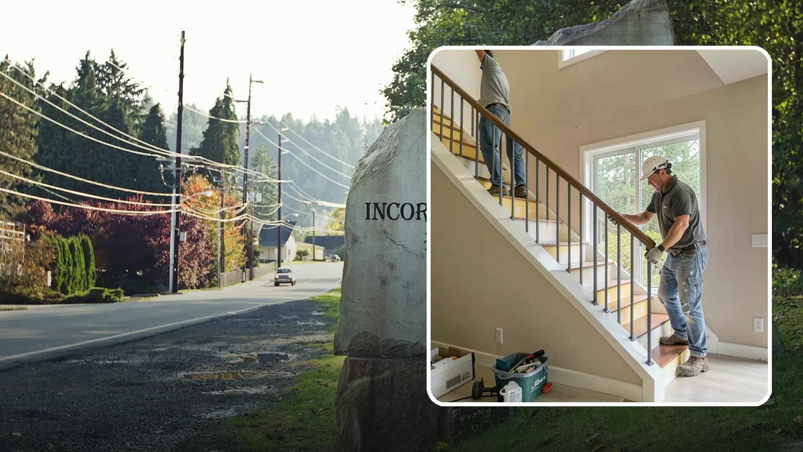 Stair Remodeling in Wilkeson, Pierce County, WA - Staircase makeovers that update treads, risers, and railings for a fresh look.