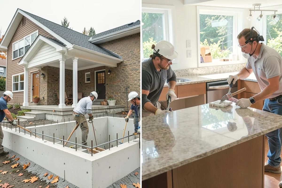 Stair Remodeling in Yarrow Point, King County, WA - Assess the existing stair structure and condition