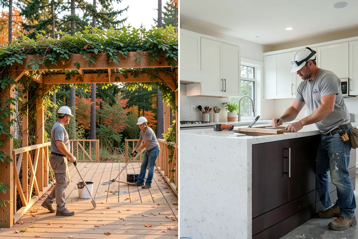Stair Tread Replacement in Arlington, Snohomish County, WA - Remove the existing treads carefully