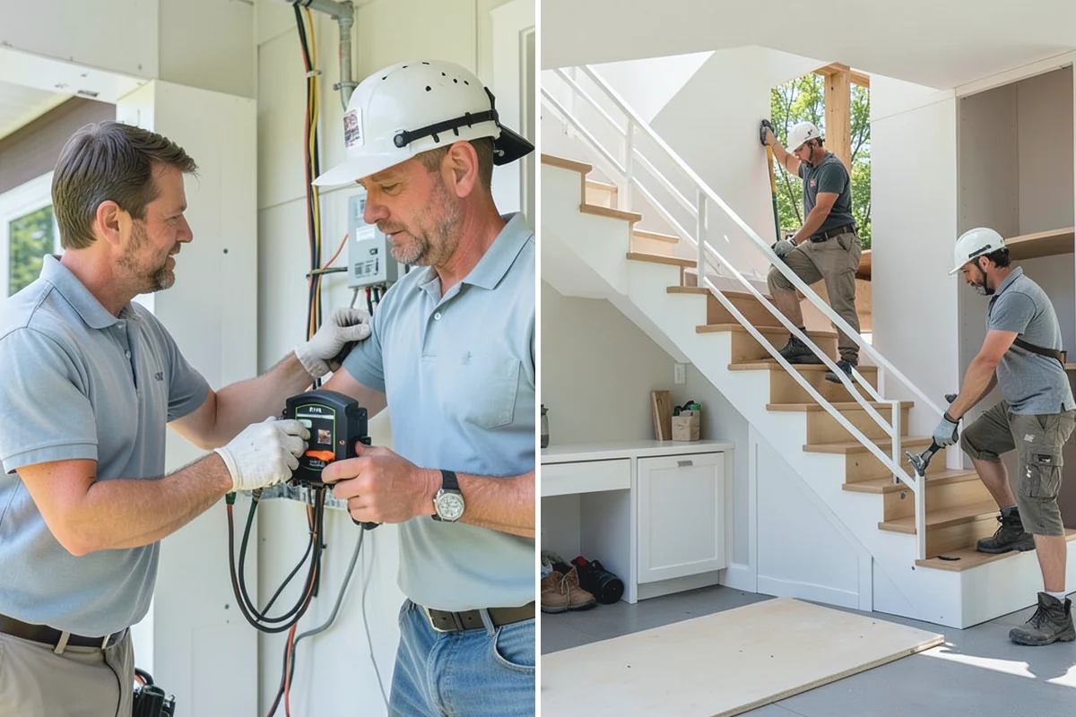Stair Tread Replacement in Beaux Arts Village, King County, WA - Remove the existing treads carefully
