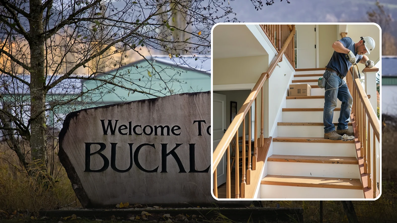 Stair Tread Replacement in Buckley, Pierce County, WA - Worn or squeaky treads swapped for solid new ones that look and feel better underfoot.