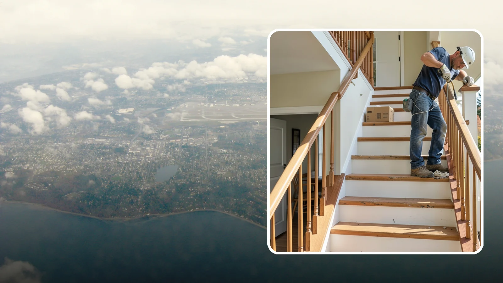 Stair Tread Replacement in Burien, King County, WA - Worn or squeaky treads swapped for solid new ones that look and feel better underfoot.