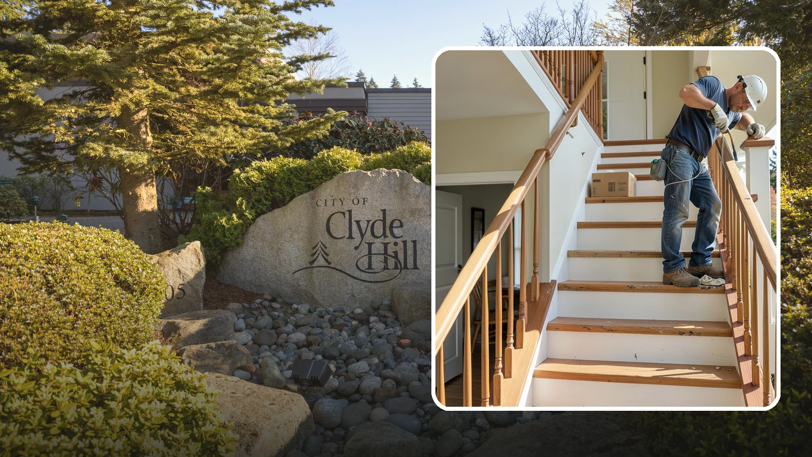 Stair Tread Replacement in Clyde Hill, King County, WA - Worn or squeaky treads swapped for solid new ones that look and feel better underfoot.