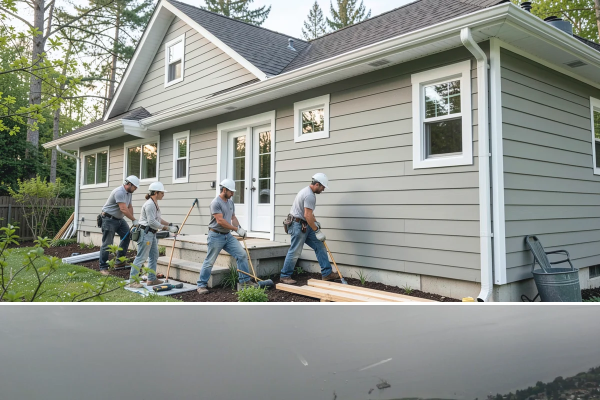 Stair Tread Replacement in Des Moines, King County, WA - Tread replacement is interior work that can be completed in any season.